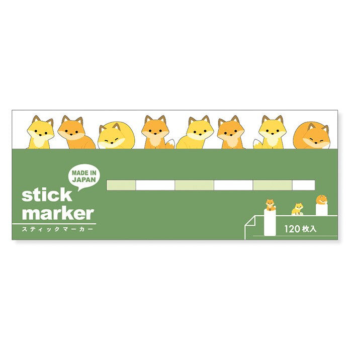 Sticky Note Page Flags - Fox
