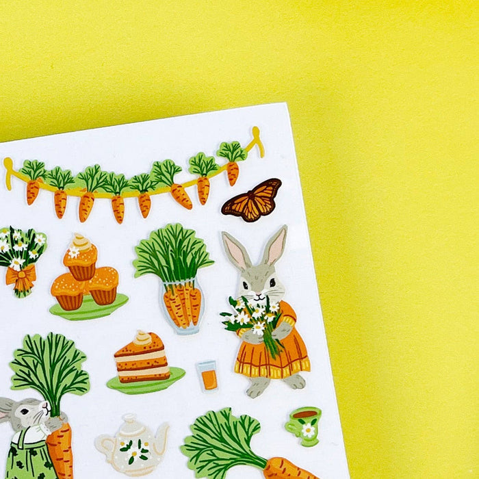 Bunny Banquet Stickers