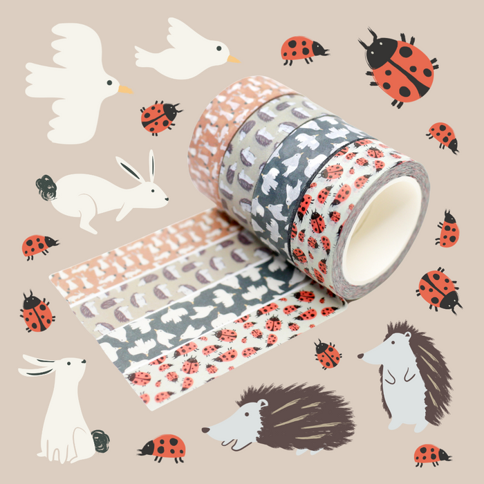 Limited Edition Exclusive Washi Tape - Animals