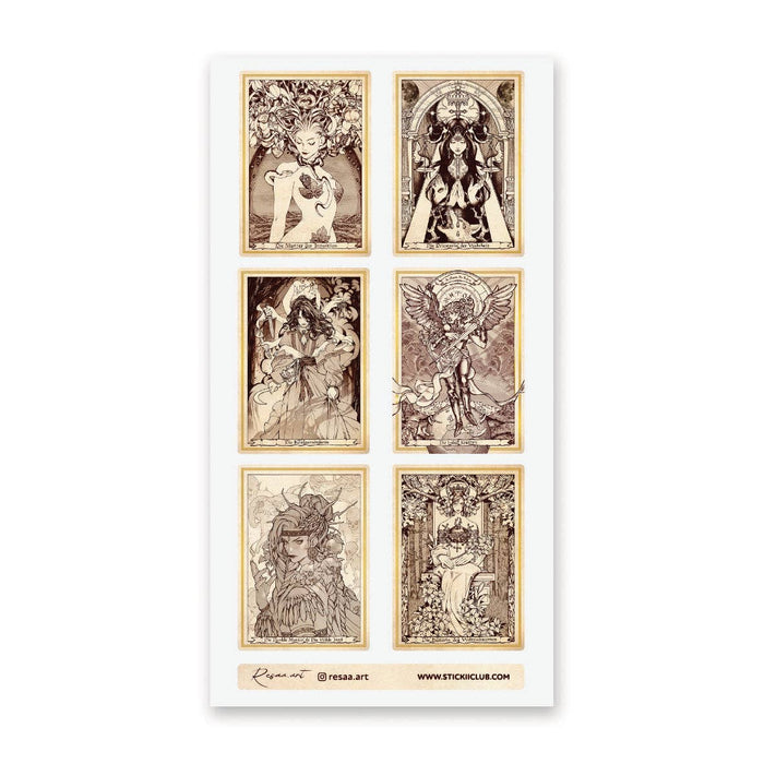 Goddess Arcana Sticker Sheet