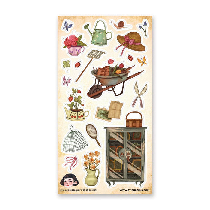 Cottage Garden Sticker Sheet