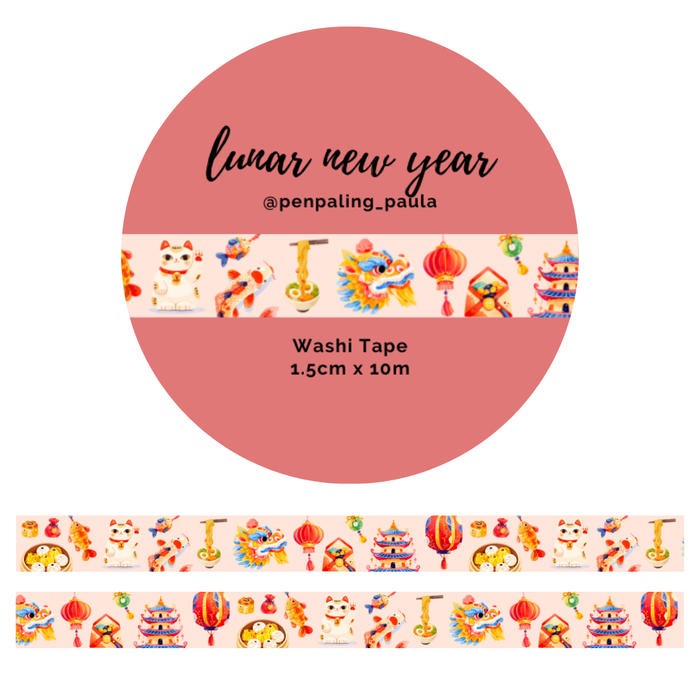 Lunar New Year - Washi Tape