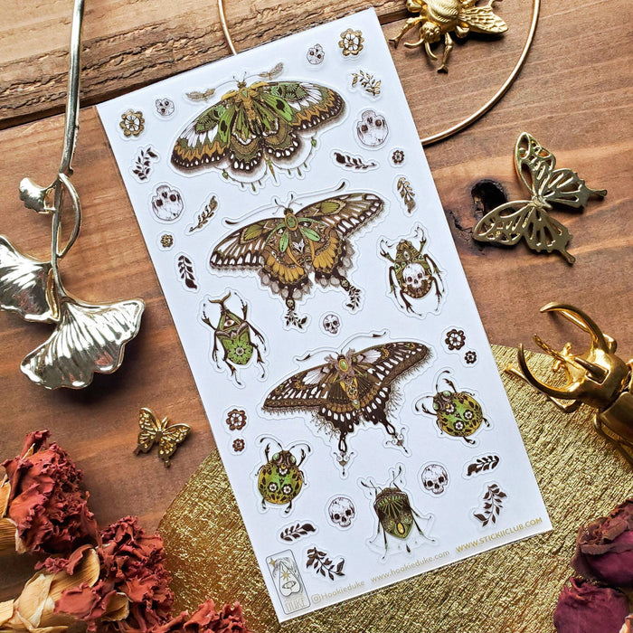 Mystic Moths Sticker Sheet