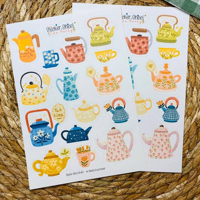 Tea Party Sticker Sheet