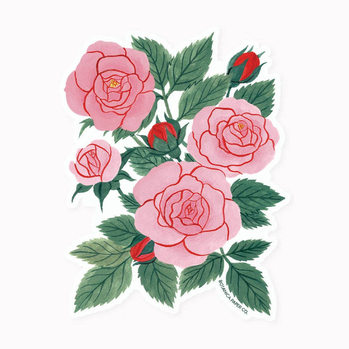 Rosa Clear Vinyl Sticker
