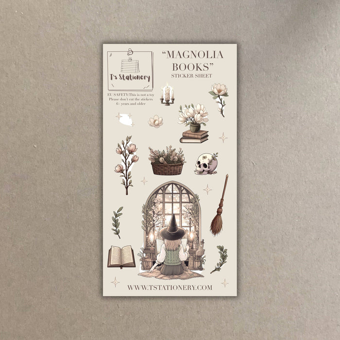 Magnolia Witch Sticker Sheet