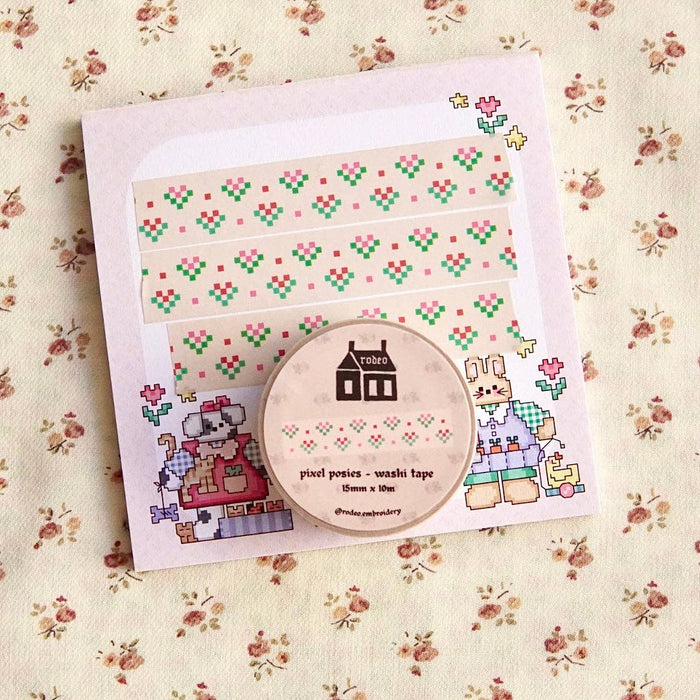 Pixel Posies - Washi Tape
