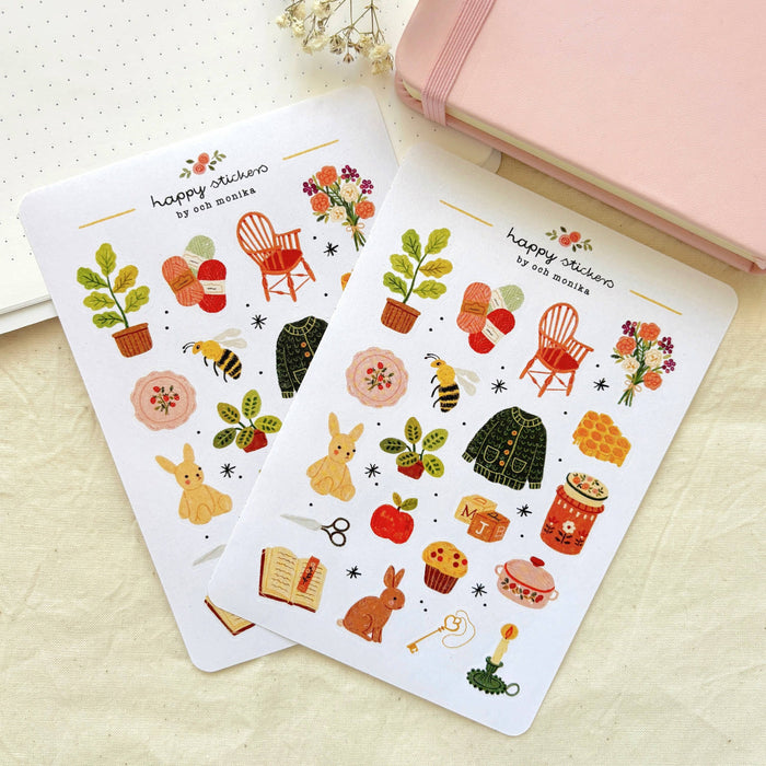 Sweet Afternoon - Sticker Sheet