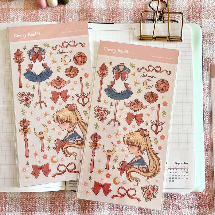 Sailormoon #2 Clear Sticker Sheet