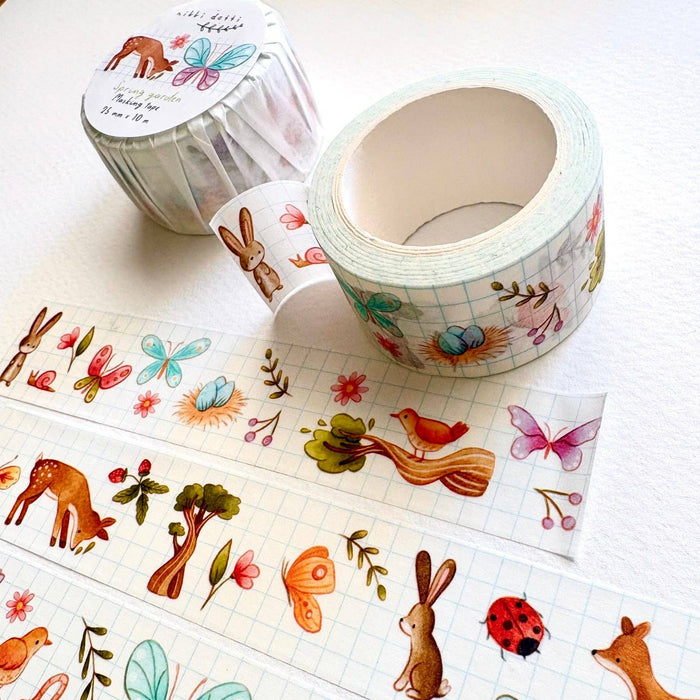 Spring Garden Wide Washi Tape