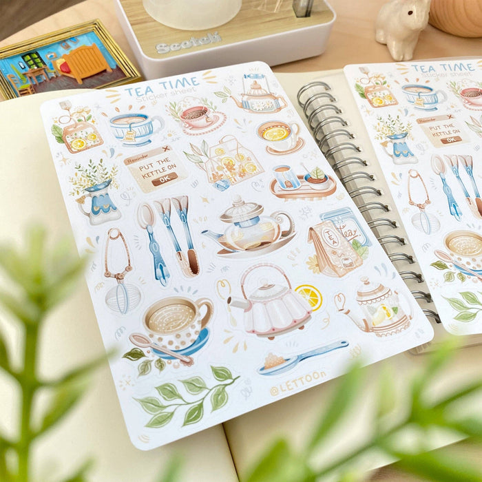 Sticker Sheet - Tea Time
