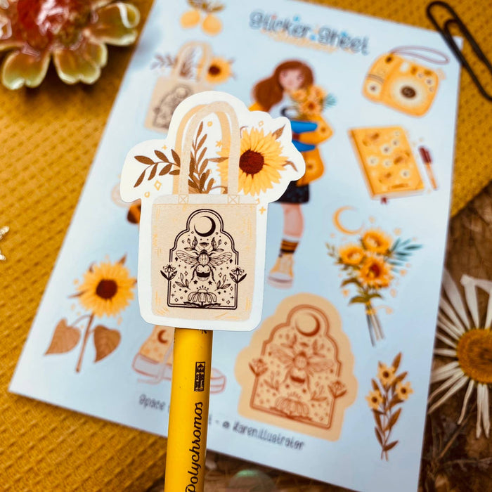 Sunflower Sticker Sheet
