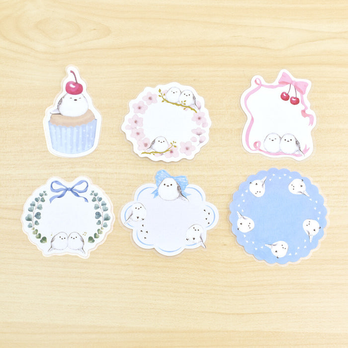 Milina x Papier Platz Flake Sticky Notes - Shimaenaga