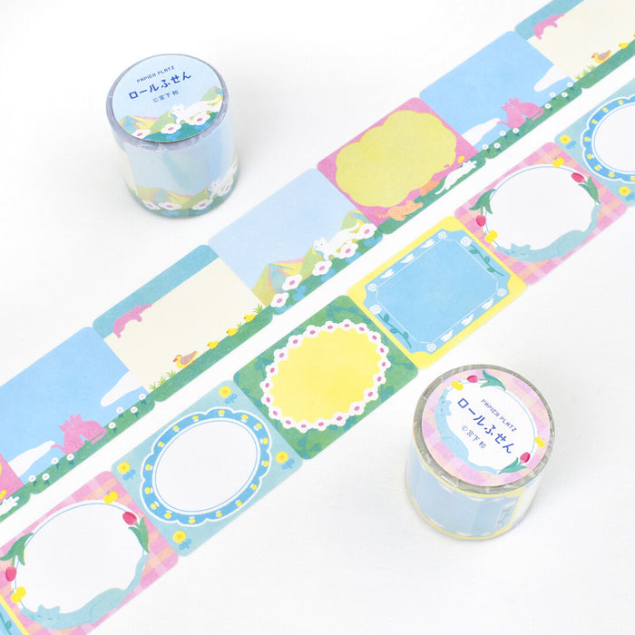Kazu Miyashita Writable Sticky Note Roll - Dishes