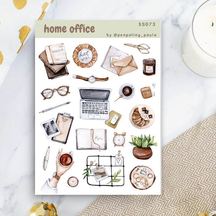 Home Office - Sticker Sheet
