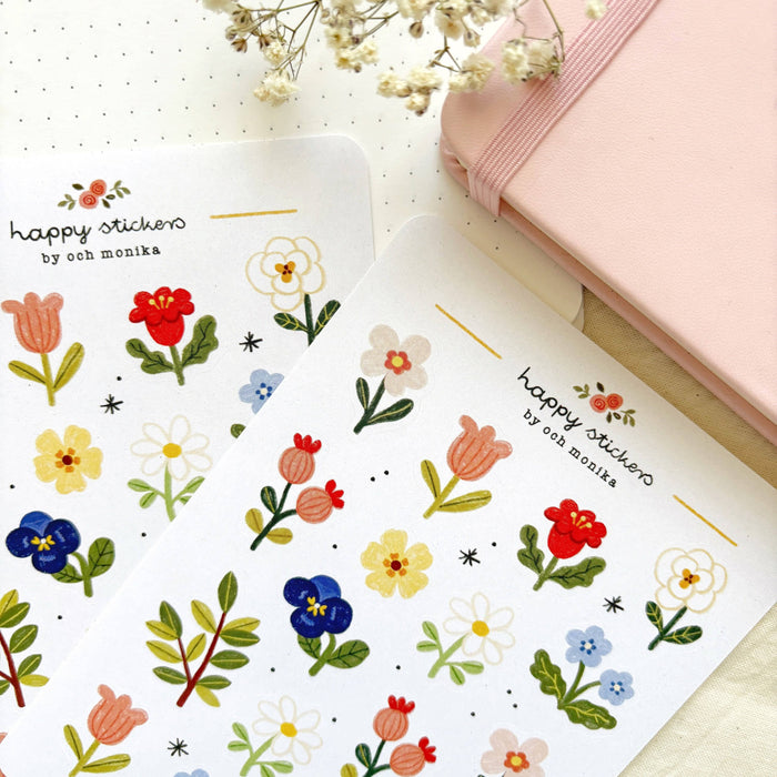 Floral - Sticker Sheet
