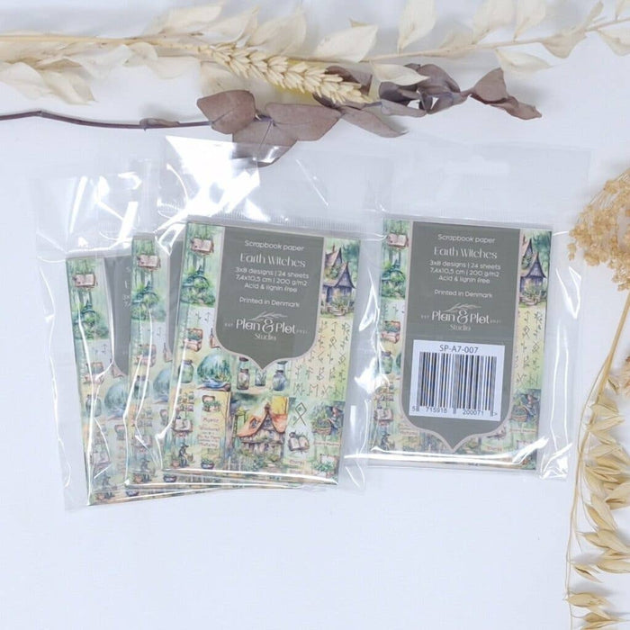 Earth Witches A7 (Mini) Scrapbook Paper Pack