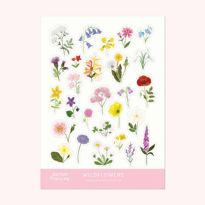 Wildflower Sticker Sheet