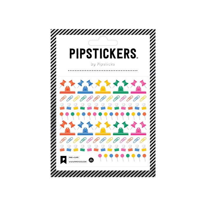 Pins + Clips Stickers