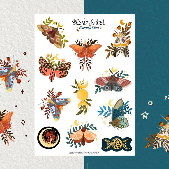 Butterfly Effect Sticker Sheet