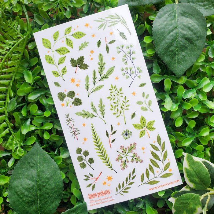 Lovely Leaves Sticker Sheet