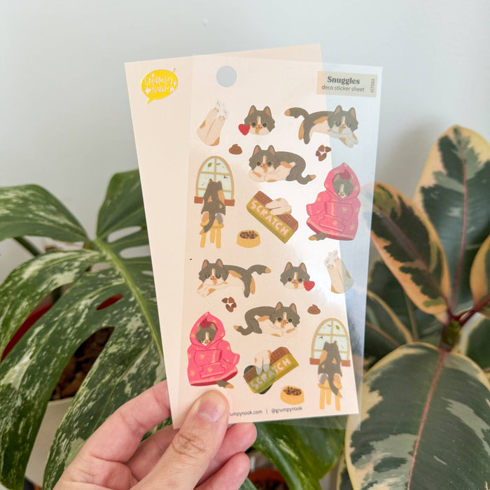 Snuggles Deco Washi Sticker Sheet
