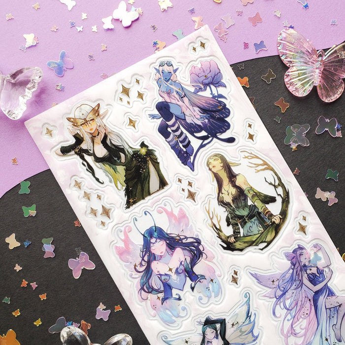 Enchanted Forest Faes Sticker Sheet