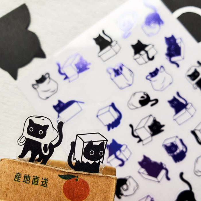 Box Cats Sticker Sheet