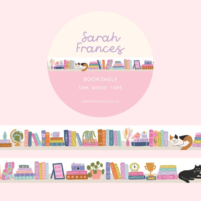 Bookshelf Washi Tape