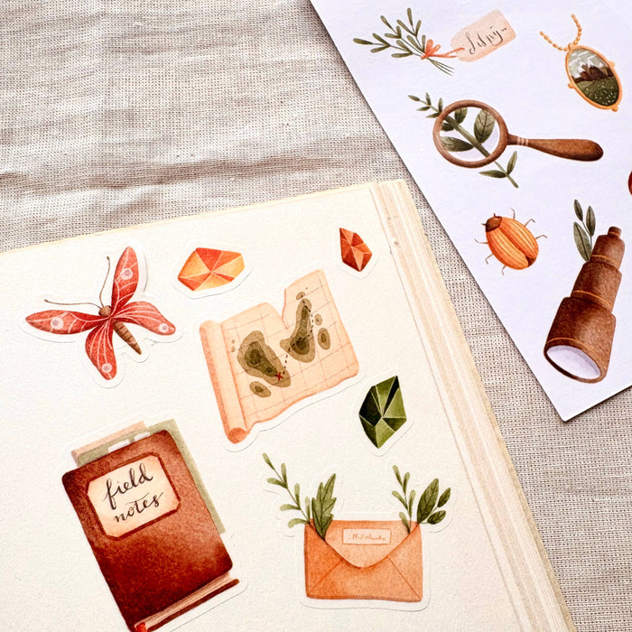 Sticker Sheet - Treasure Hunting