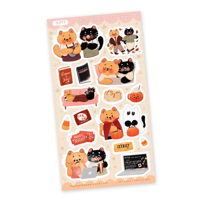 Purr-fect Life Together Stickers