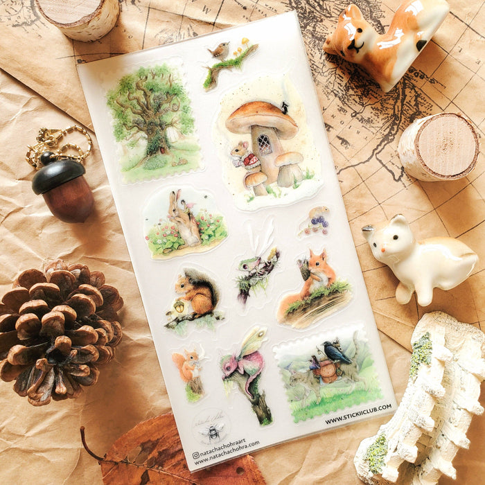 The Secret Grove Sticker Sheet