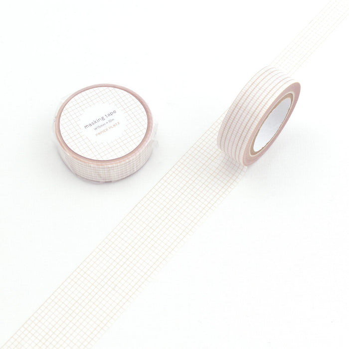 Pastel Grid Washi Tape - 6 Colours