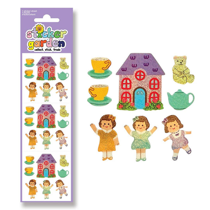 Glitter Stickers - Dolls