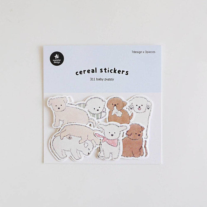 Flake Stickers - Baby Puppy