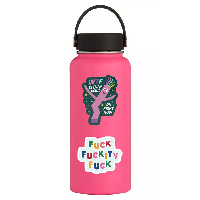 WTF Air Dancer Vinyl Sticker