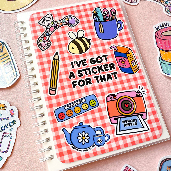 Sticker Stash Reusable Sticker Book