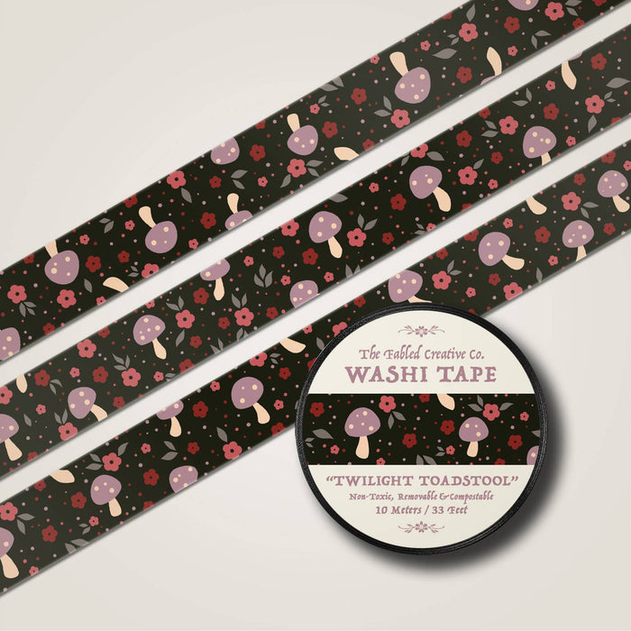 Twilight Toadstool Washi Tape
