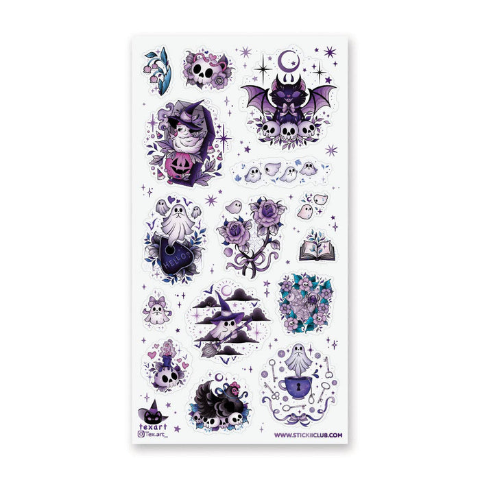 Boo Bloom Sticker Sheet