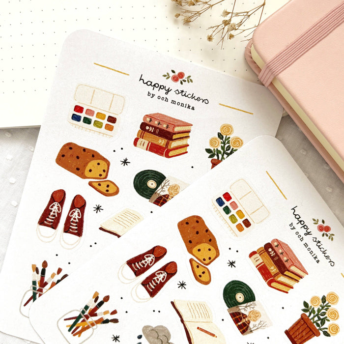 Rainy Morning - Sticker Sheet