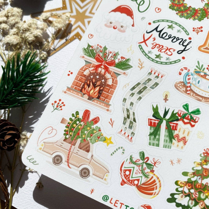 Christmas In My Heart Stickers