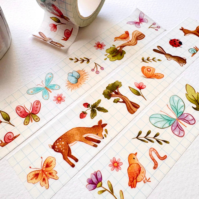 Spring Garden Wide Washi Tape