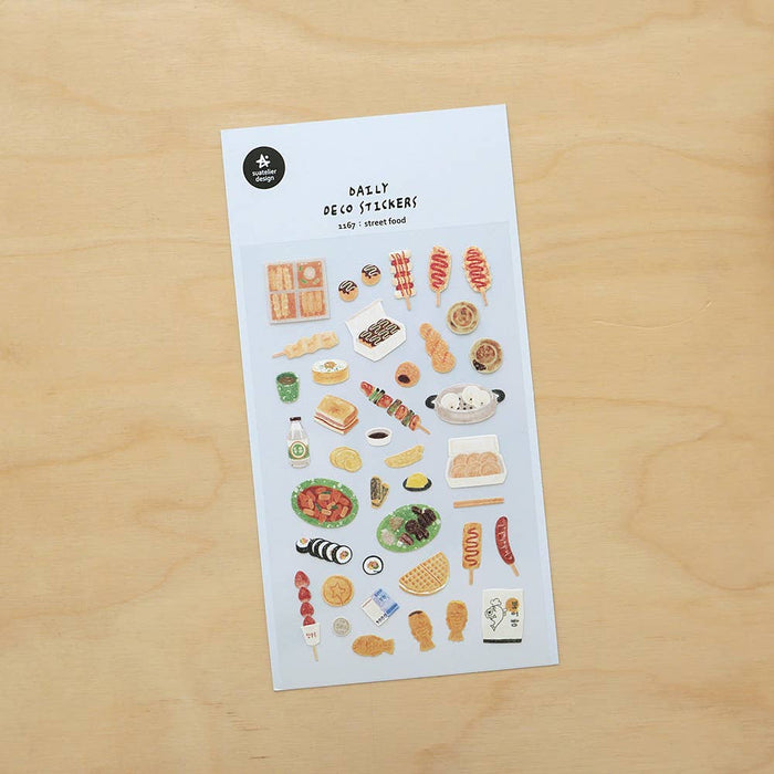 Daily Deco Stickers - Street Food