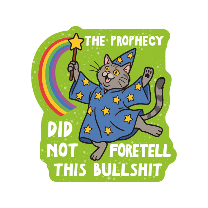Prophecy Cat Vinyl Sticker