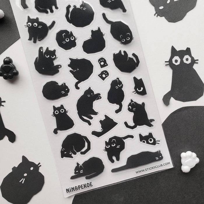 The Night Meows Sticker Sheet