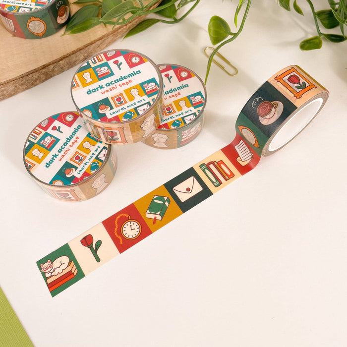 Dark Academia - Chunky Washi Tape