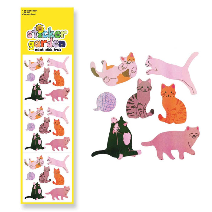 Pearl Stickers - Cats