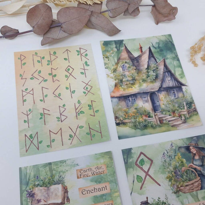 Earth Witches A7 (Mini) Scrapbook Paper Pack