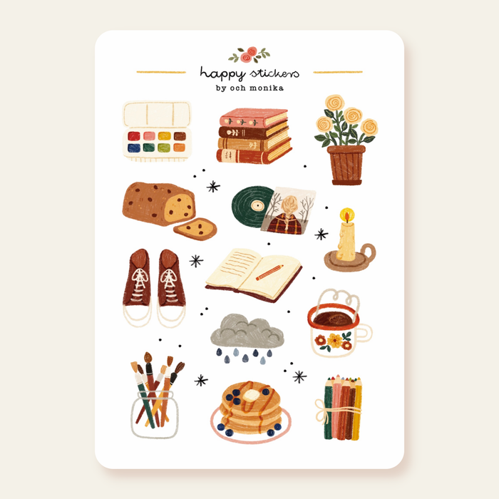 Rainy Morning - Sticker Sheet