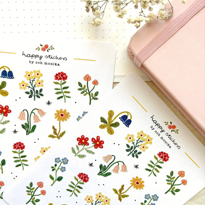 Flowers - Sticker Sheet